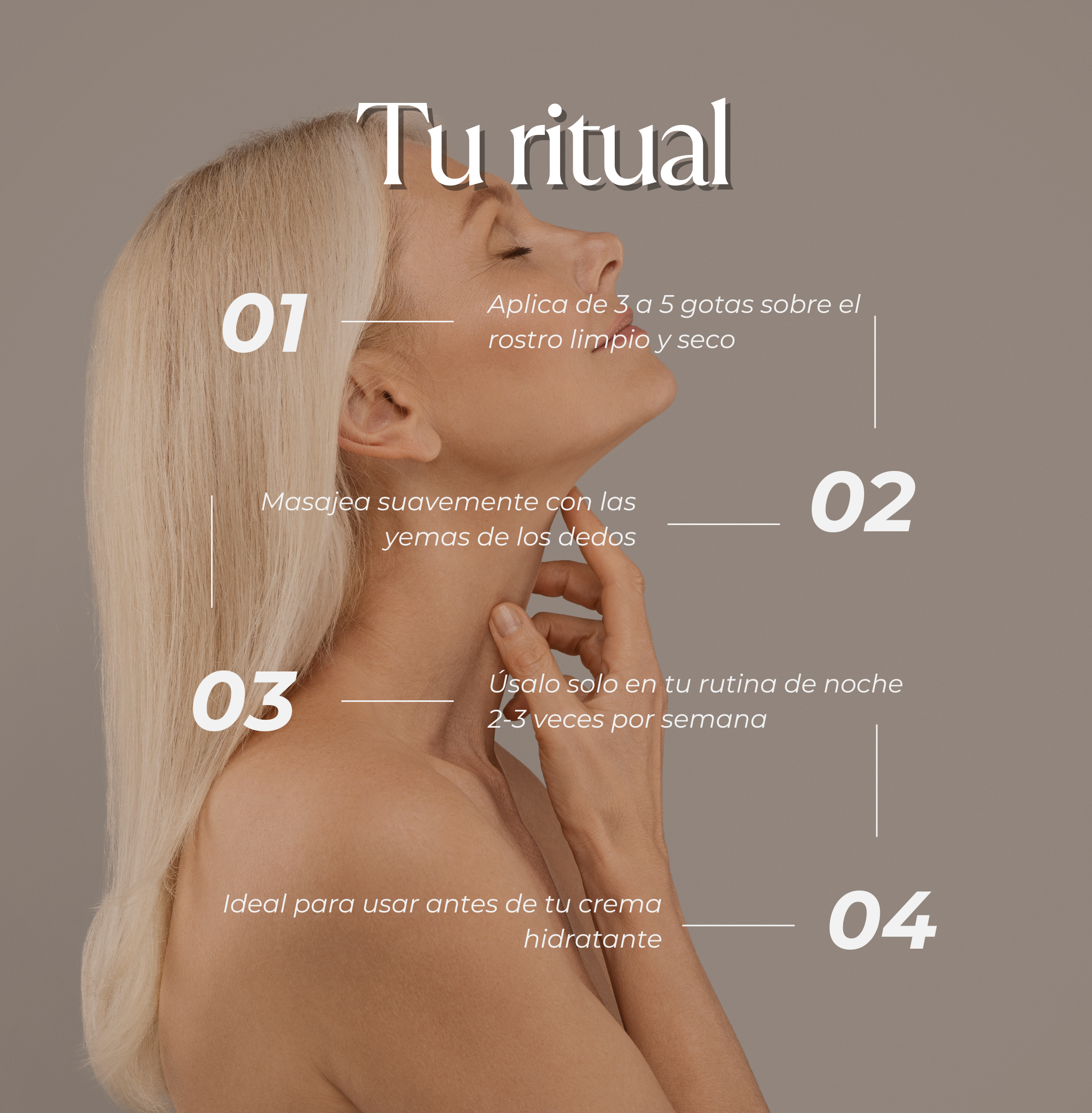 Sérum Facial con Retinol, Argán y Lavanda – Antiarrugas, Nutritivo y Reafirmante – Suero Nocturno Natural – Hecho en México – Para Todo Tipo de Piel